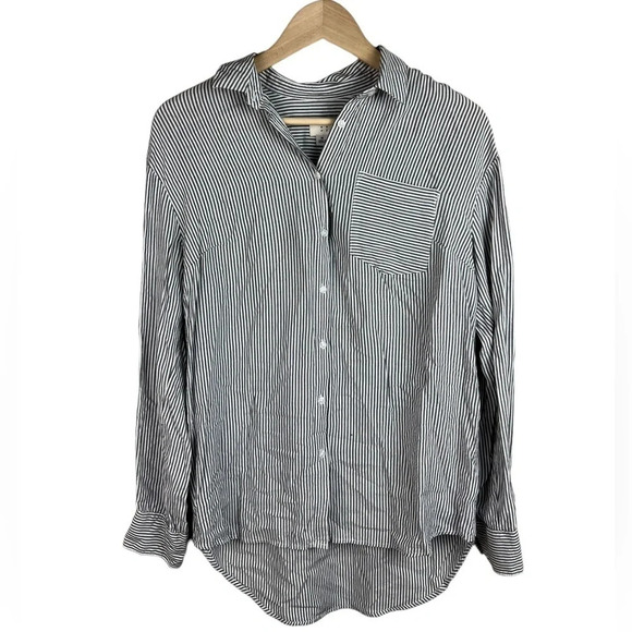 A New Day • Stripe Button Down Shirt - Picture 1 of 7